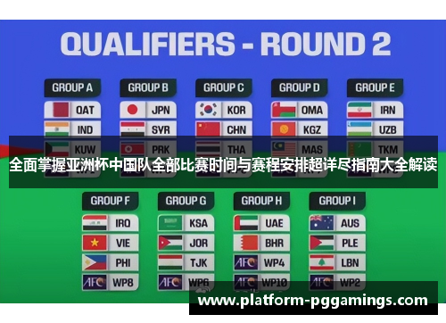 全面掌握亚洲杯中国队全部比赛时间与赛程安排超详尽指南大全解读 全面掌握亚洲杯中国队全部比赛时间与赛程安排超详尽指南大全解读