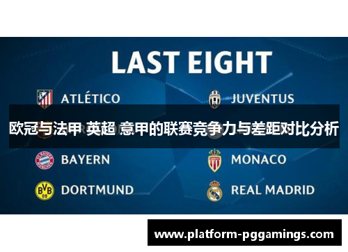 欧冠与法甲 英超 意甲的联赛竞争力与差距对比分析 欧冠与法甲 英超 意甲的联赛竞争力与差距对比分析